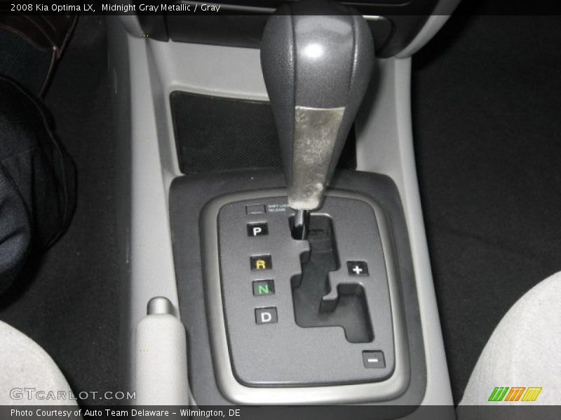 Midnight Gray Metallic / Gray 2008 Kia Optima LX