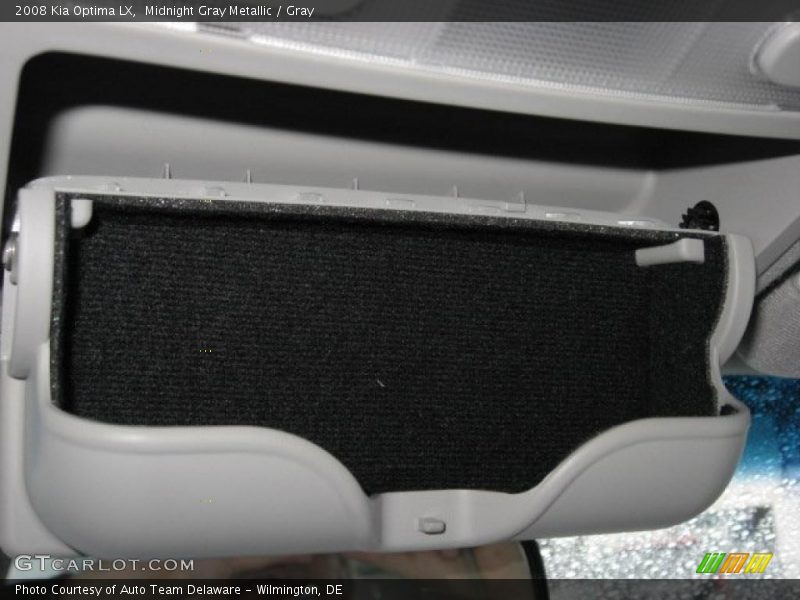 Midnight Gray Metallic / Gray 2008 Kia Optima LX