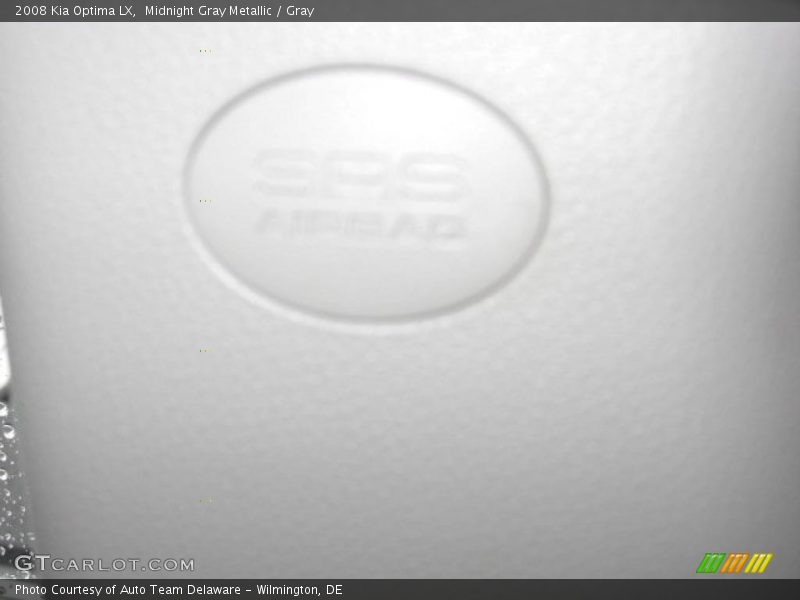 Midnight Gray Metallic / Gray 2008 Kia Optima LX