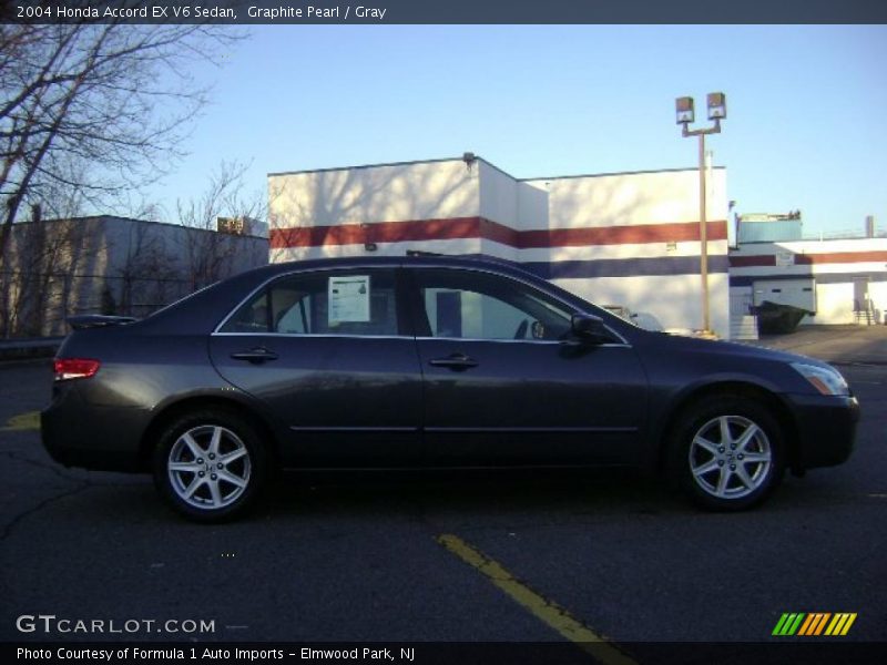 Graphite Pearl / Gray 2004 Honda Accord EX V6 Sedan