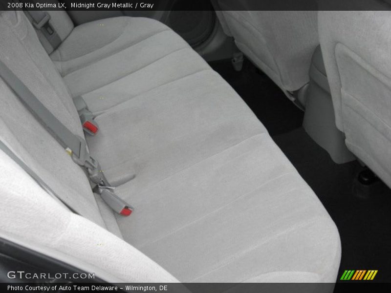 Midnight Gray Metallic / Gray 2008 Kia Optima LX