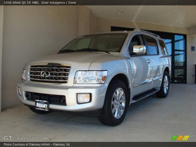 Silver Indulgence / Stone 2008 Infiniti QX 56 4WD