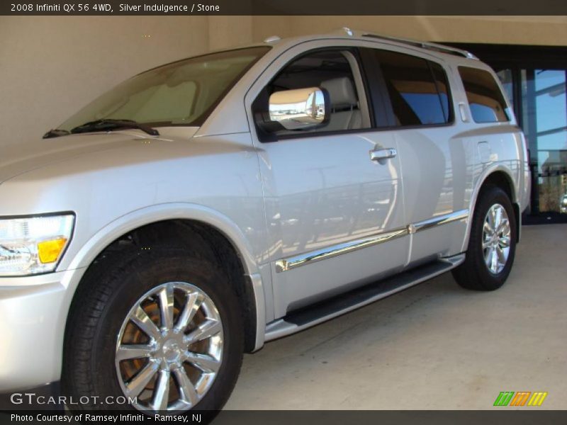 Silver Indulgence / Stone 2008 Infiniti QX 56 4WD