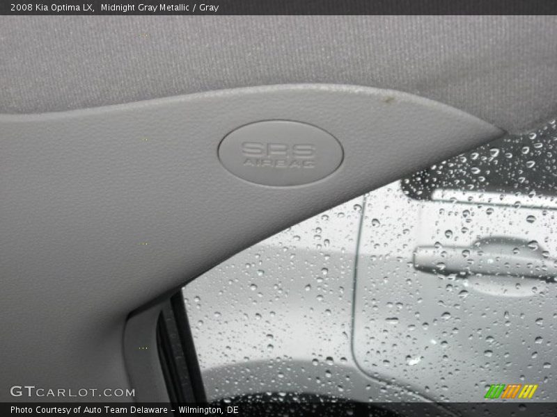 Midnight Gray Metallic / Gray 2008 Kia Optima LX