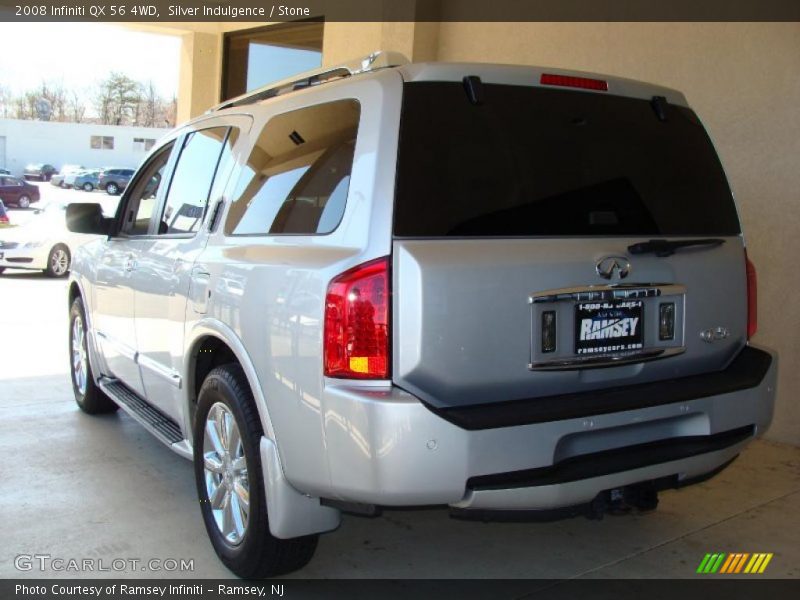 Silver Indulgence / Stone 2008 Infiniti QX 56 4WD