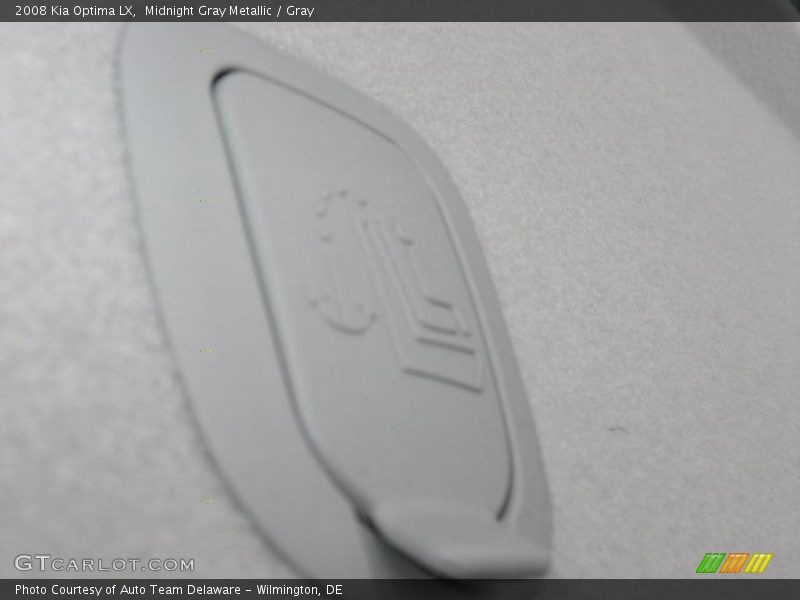 Midnight Gray Metallic / Gray 2008 Kia Optima LX