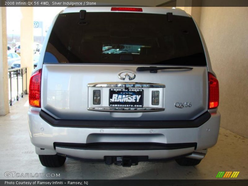 Silver Indulgence / Stone 2008 Infiniti QX 56 4WD