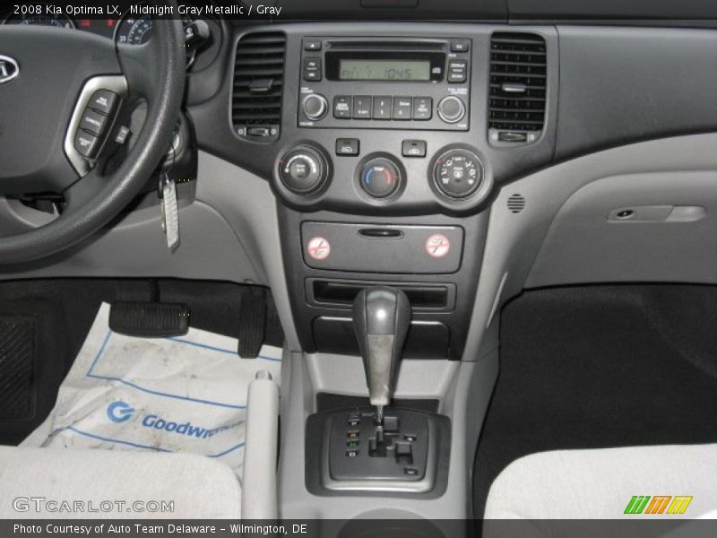 Midnight Gray Metallic / Gray 2008 Kia Optima LX