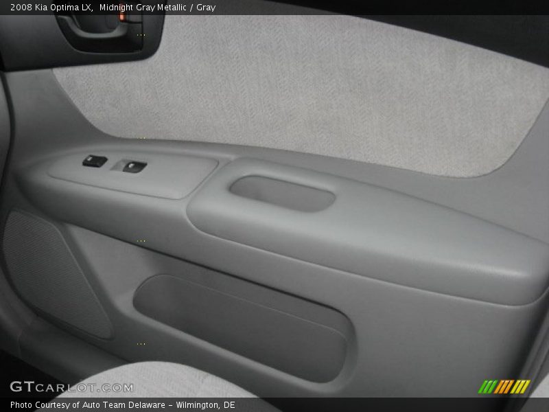 Midnight Gray Metallic / Gray 2008 Kia Optima LX
