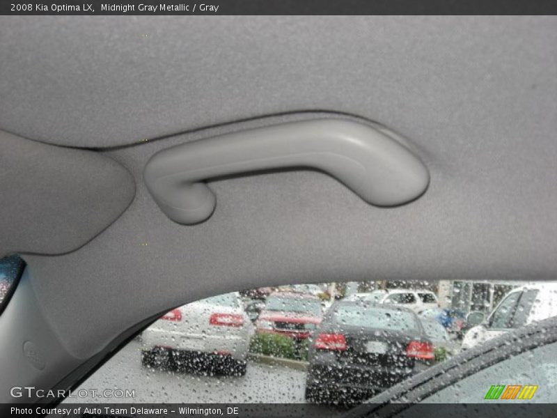 Midnight Gray Metallic / Gray 2008 Kia Optima LX