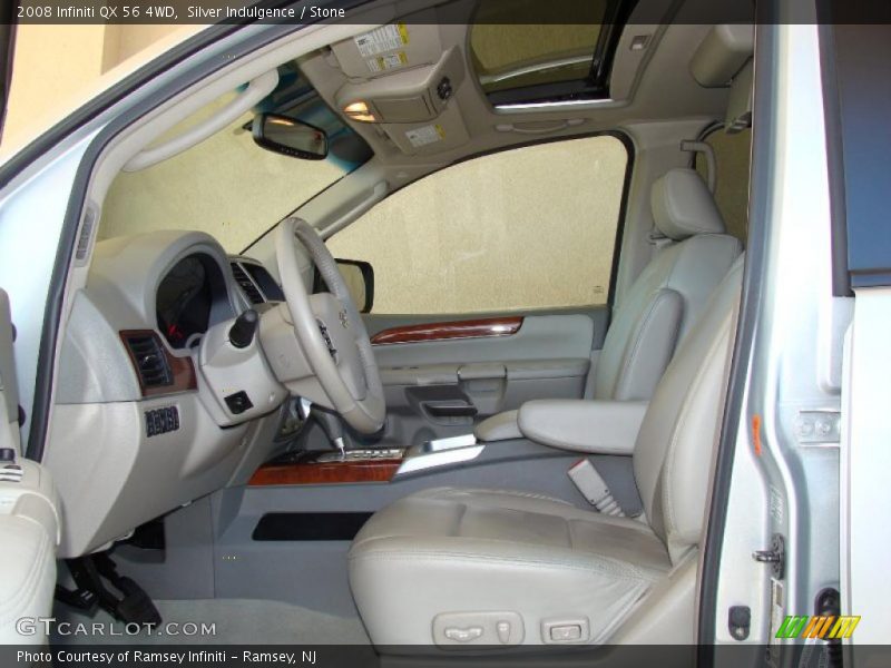 Silver Indulgence / Stone 2008 Infiniti QX 56 4WD