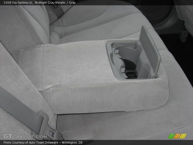 Midnight Gray Metallic / Gray 2008 Kia Optima LX