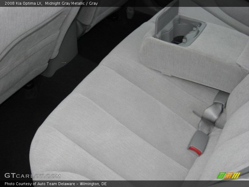 Midnight Gray Metallic / Gray 2008 Kia Optima LX