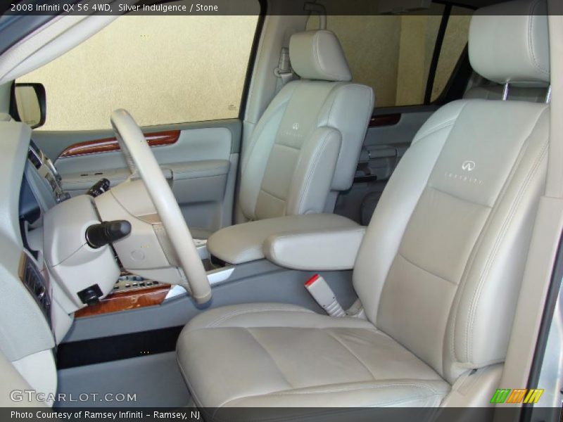 Silver Indulgence / Stone 2008 Infiniti QX 56 4WD