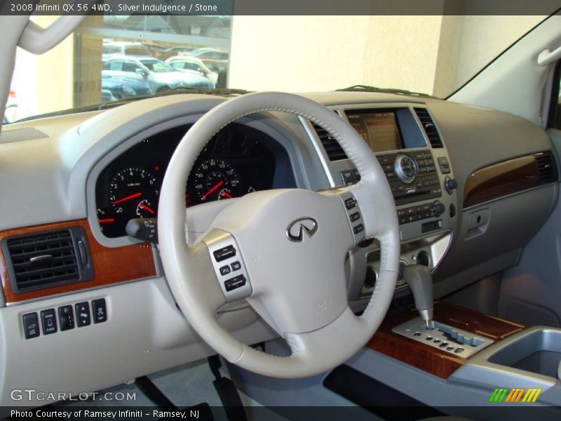 Silver Indulgence / Stone 2008 Infiniti QX 56 4WD