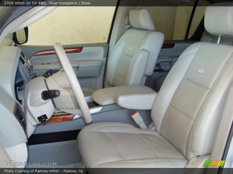 Silver Indulgence / Stone 2008 Infiniti QX 56 4WD