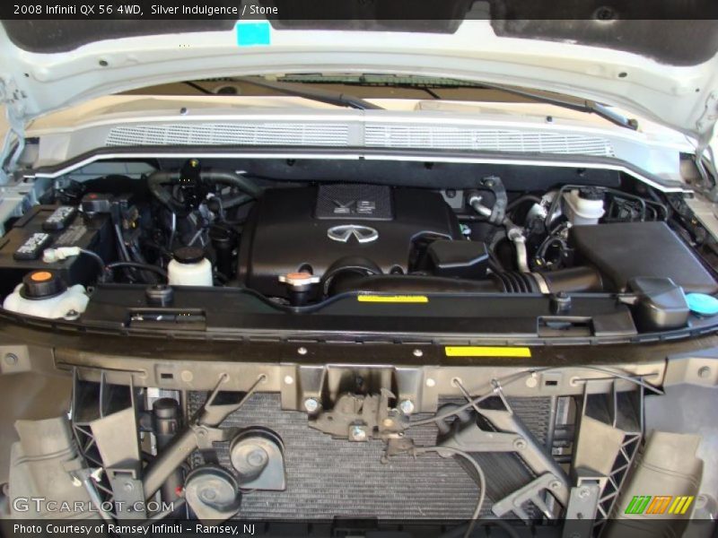 Silver Indulgence / Stone 2008 Infiniti QX 56 4WD