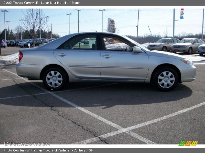 Lunar Mist Metallic / Stone 2002 Toyota Camry LE