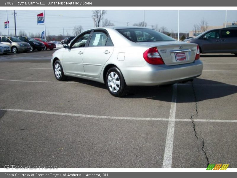 Lunar Mist Metallic / Stone 2002 Toyota Camry LE