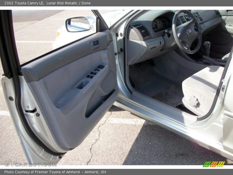 Lunar Mist Metallic / Stone 2002 Toyota Camry LE