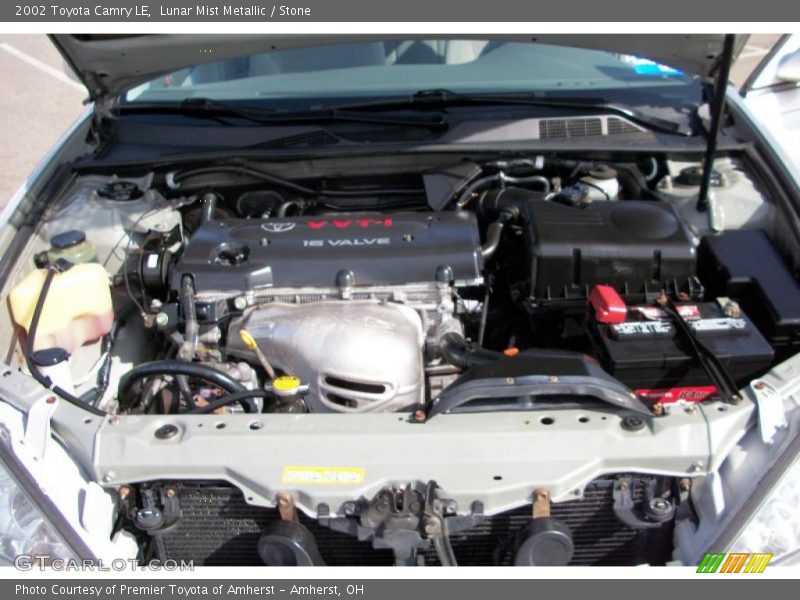 Lunar Mist Metallic / Stone 2002 Toyota Camry LE