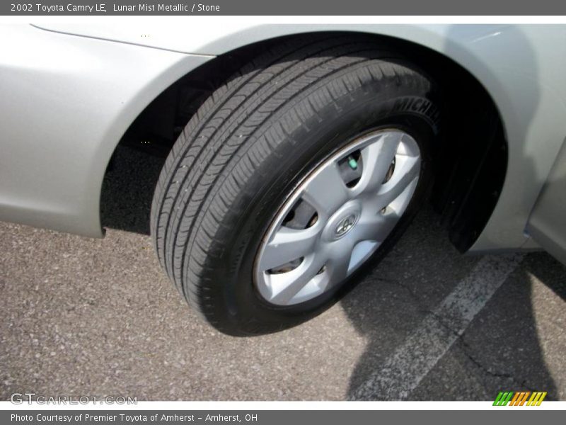 Lunar Mist Metallic / Stone 2002 Toyota Camry LE