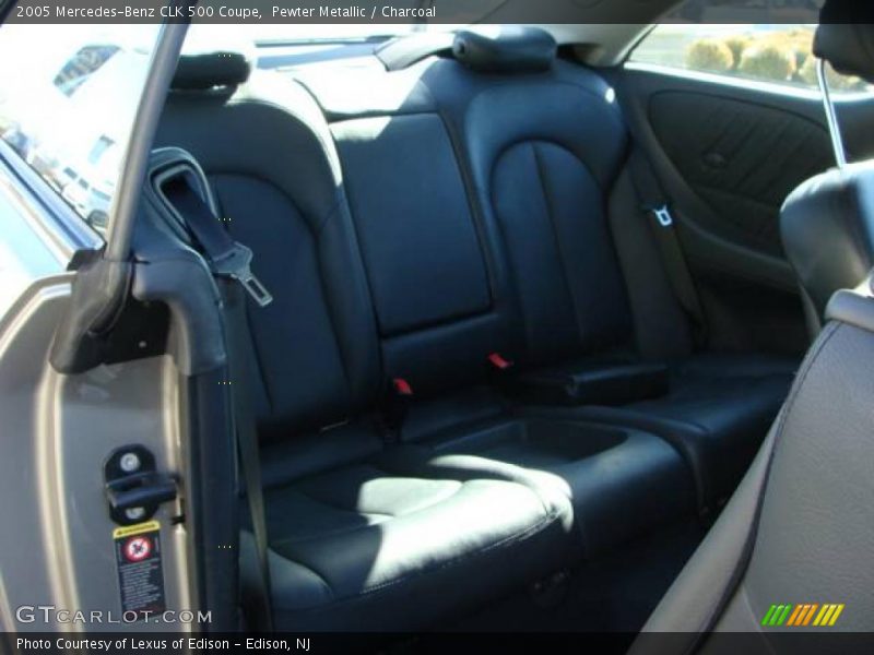 Pewter Metallic / Charcoal 2005 Mercedes-Benz CLK 500 Coupe