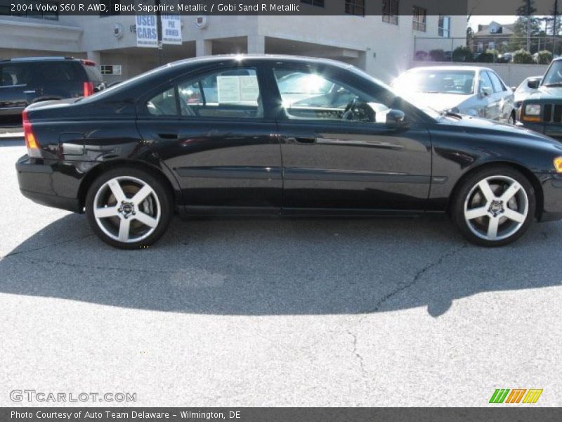 Black Sapphire Metallic / Gobi Sand R Metallic 2004 Volvo S60 R AWD