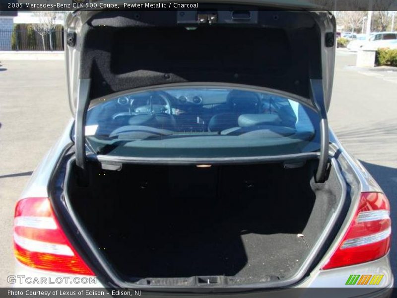 Pewter Metallic / Charcoal 2005 Mercedes-Benz CLK 500 Coupe