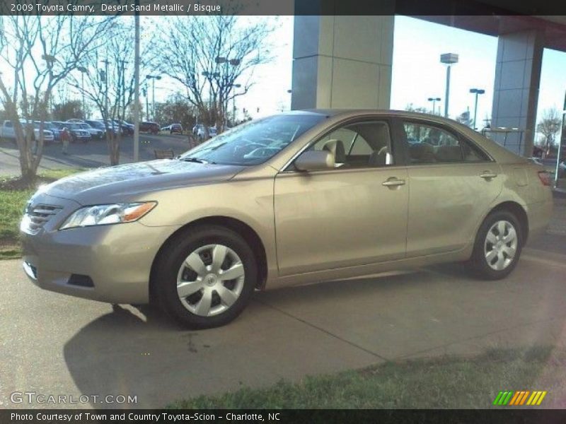 Desert Sand Metallic / Bisque 2009 Toyota Camry