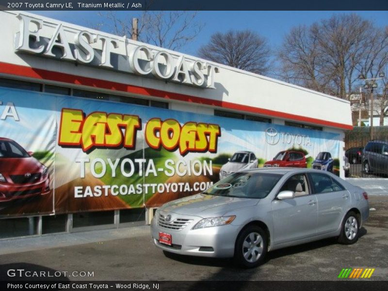 Titanium Metallic / Ash 2007 Toyota Camry LE