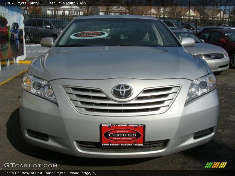 Titanium Metallic / Ash 2007 Toyota Camry LE