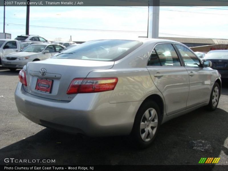 Titanium Metallic / Ash 2007 Toyota Camry LE