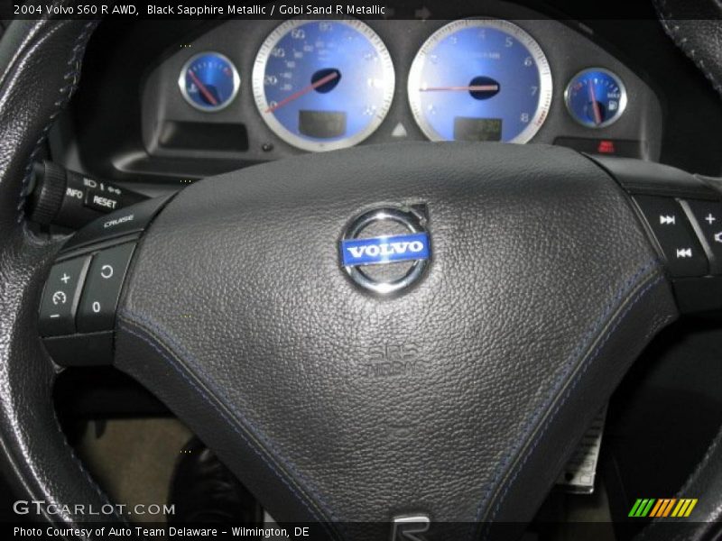 Black Sapphire Metallic / Gobi Sand R Metallic 2004 Volvo S60 R AWD