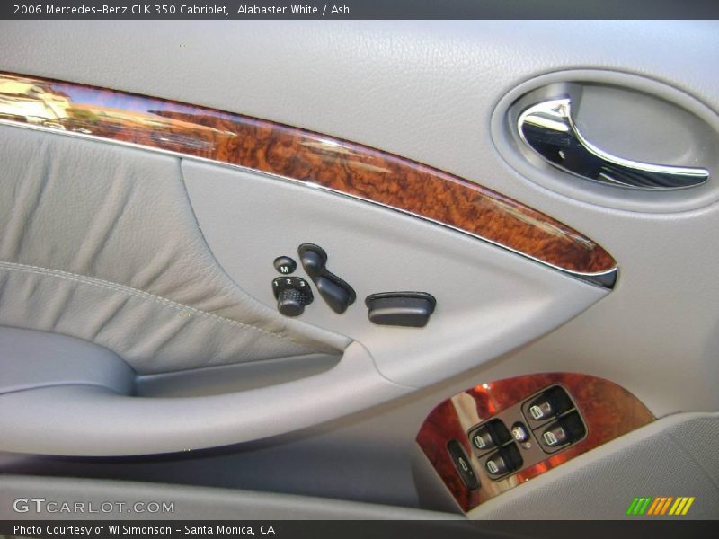 Alabaster White / Ash 2006 Mercedes-Benz CLK 350 Cabriolet