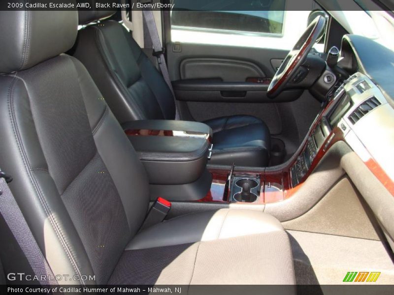Black Raven / Ebony/Ebony 2009 Cadillac Escalade AWD