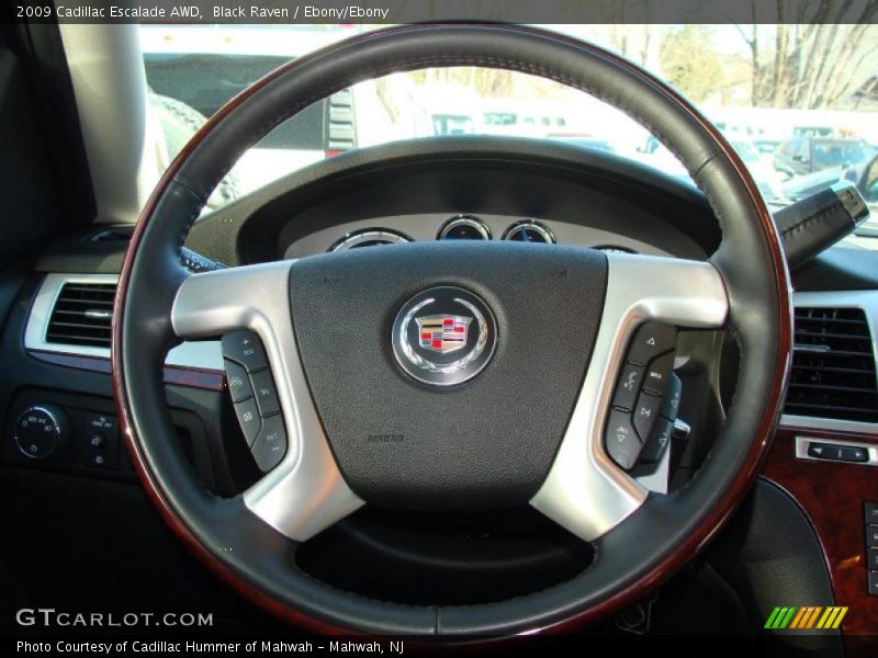 Black Raven / Ebony/Ebony 2009 Cadillac Escalade AWD