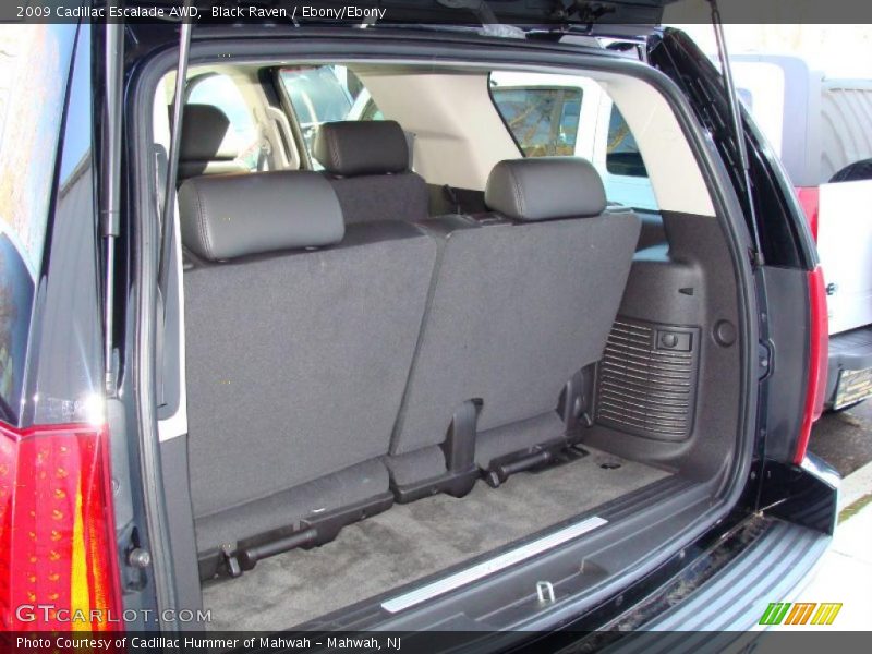 Black Raven / Ebony/Ebony 2009 Cadillac Escalade AWD