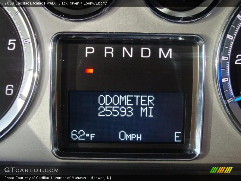 Black Raven / Ebony/Ebony 2009 Cadillac Escalade AWD