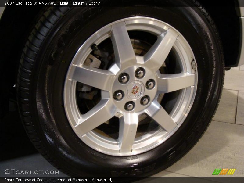 Light Platinum / Ebony 2007 Cadillac SRX 4 V6 AWD