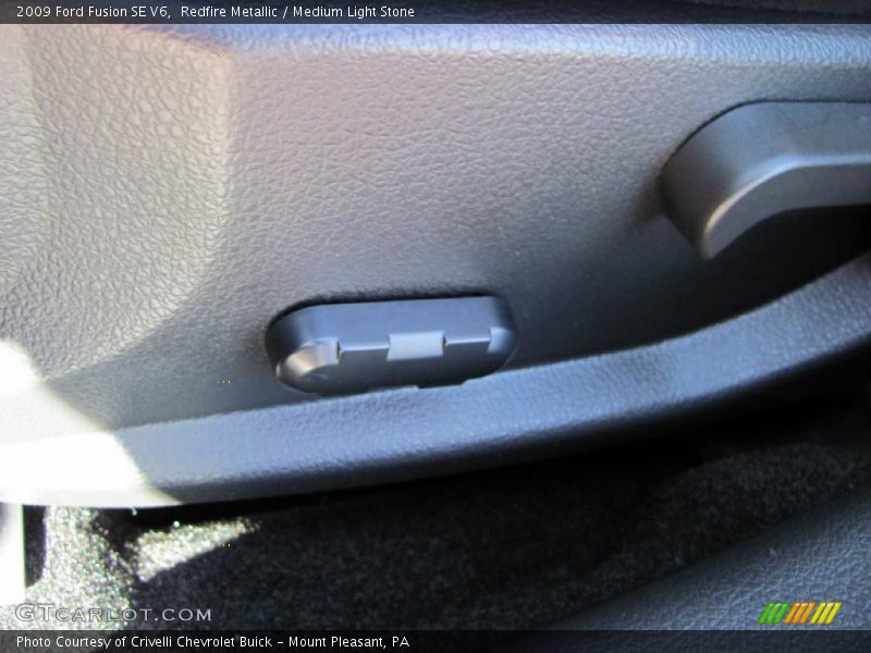Redfire Metallic / Medium Light Stone 2009 Ford Fusion SE V6