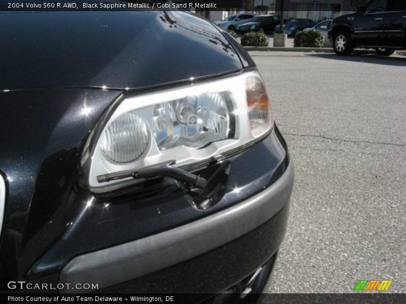 Black Sapphire Metallic / Gobi Sand R Metallic 2004 Volvo S60 R AWD