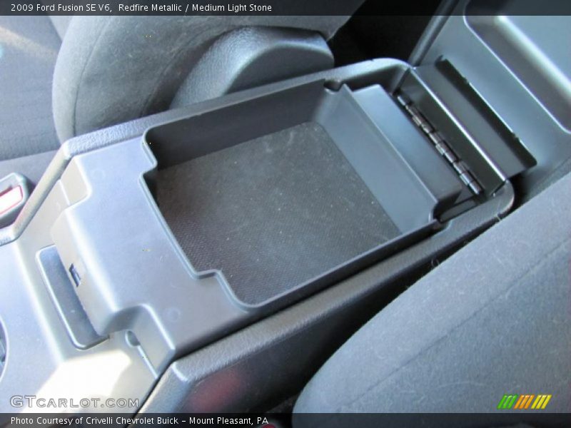 Redfire Metallic / Medium Light Stone 2009 Ford Fusion SE V6