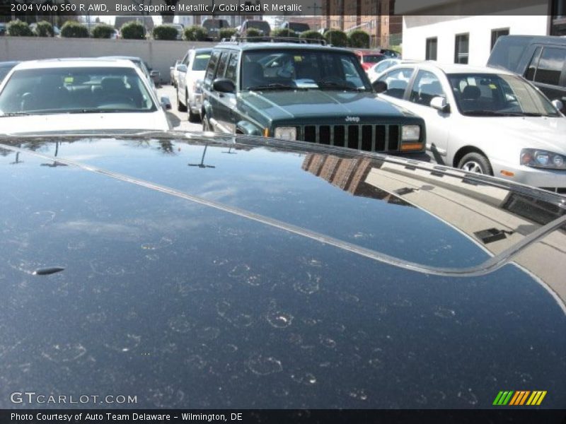 Black Sapphire Metallic / Gobi Sand R Metallic 2004 Volvo S60 R AWD