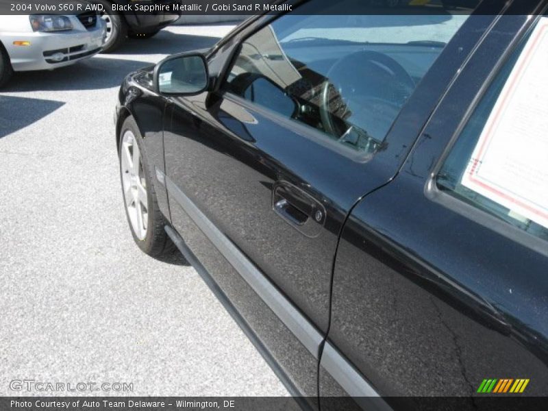 Black Sapphire Metallic / Gobi Sand R Metallic 2004 Volvo S60 R AWD