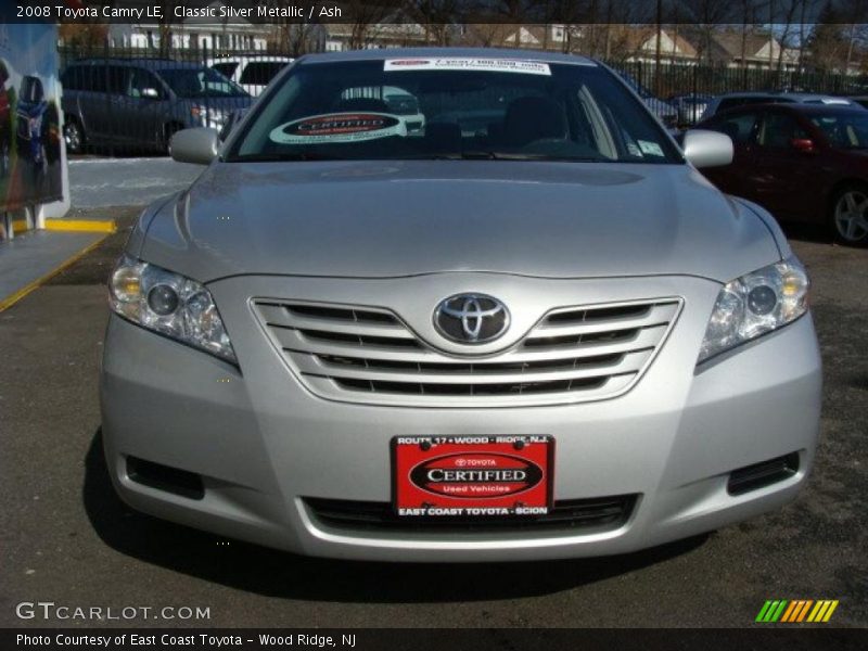 Classic Silver Metallic / Ash 2008 Toyota Camry LE