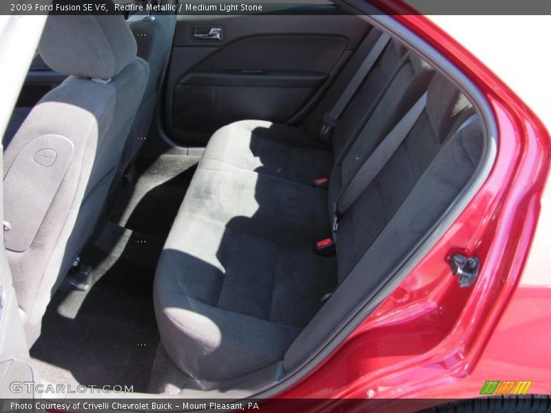 Redfire Metallic / Medium Light Stone 2009 Ford Fusion SE V6