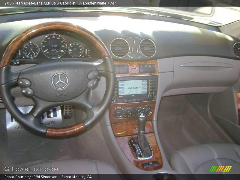 Alabaster White / Ash 2006 Mercedes-Benz CLK 350 Cabriolet