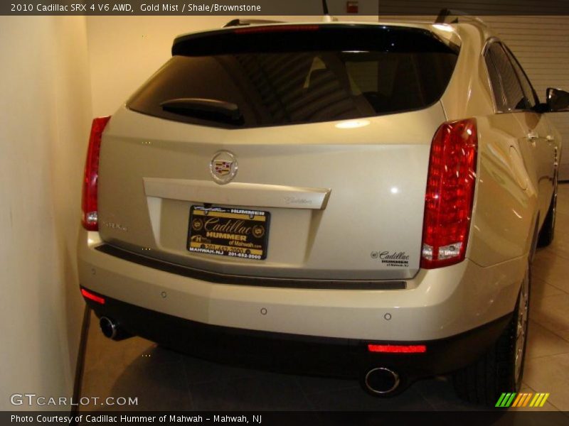 Gold Mist / Shale/Brownstone 2010 Cadillac SRX 4 V6 AWD
