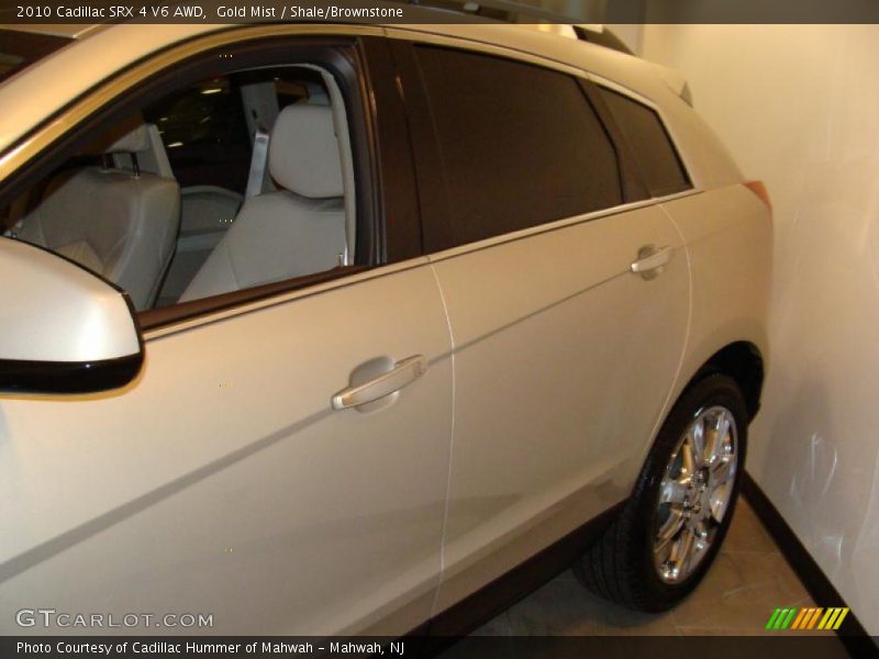 Gold Mist / Shale/Brownstone 2010 Cadillac SRX 4 V6 AWD